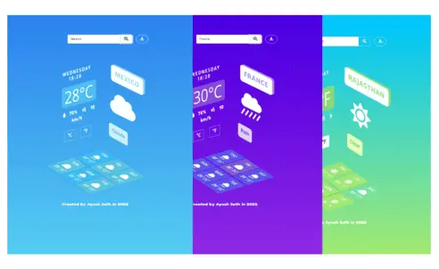 Weather Forecast App Project by Ayush seth